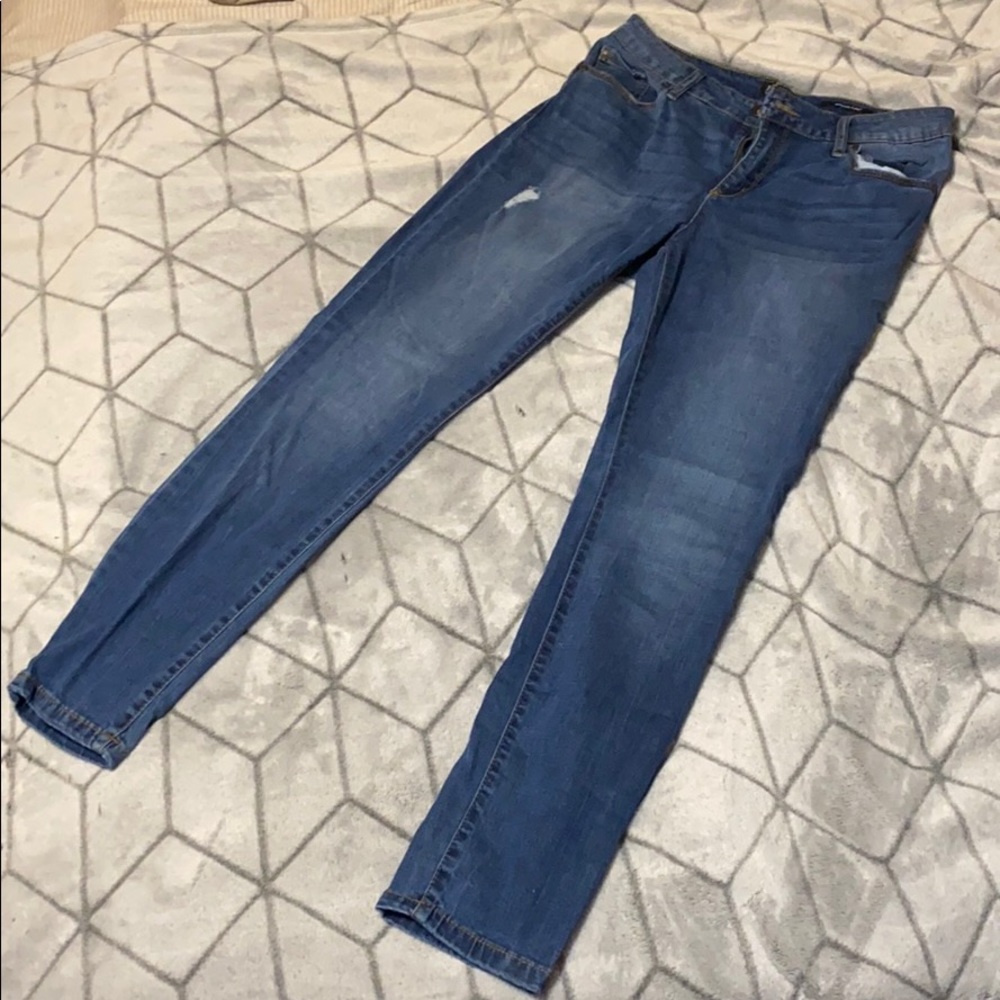 Medium blue jeans